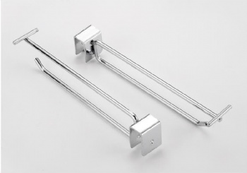 metal pegboard hook for square tube